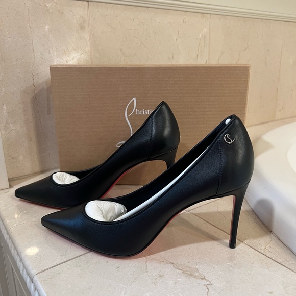 Christian Louboutin Shoes - Christian Louboutin Black Stiletto Heels nwt